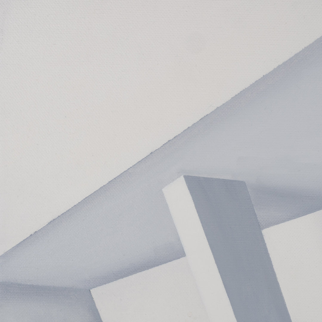 Schilderij “Architectural Silence 6” – Minimalistische architecturale rust | Monique Coppieters