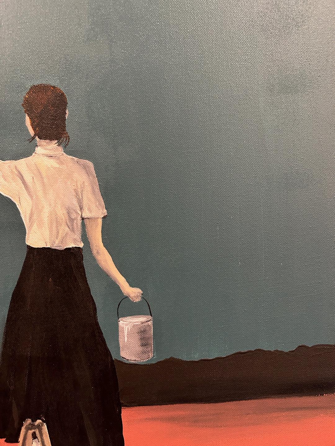 Schilderij "Schilder van Dromen" – 60 × 80 × 4 cm – Atelier S.
