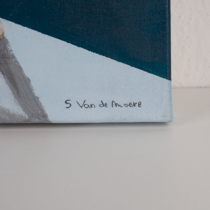 Schilderij Atelier S – 'Waar de Horizon Begint' - 50 x 50 x 3,5 cm