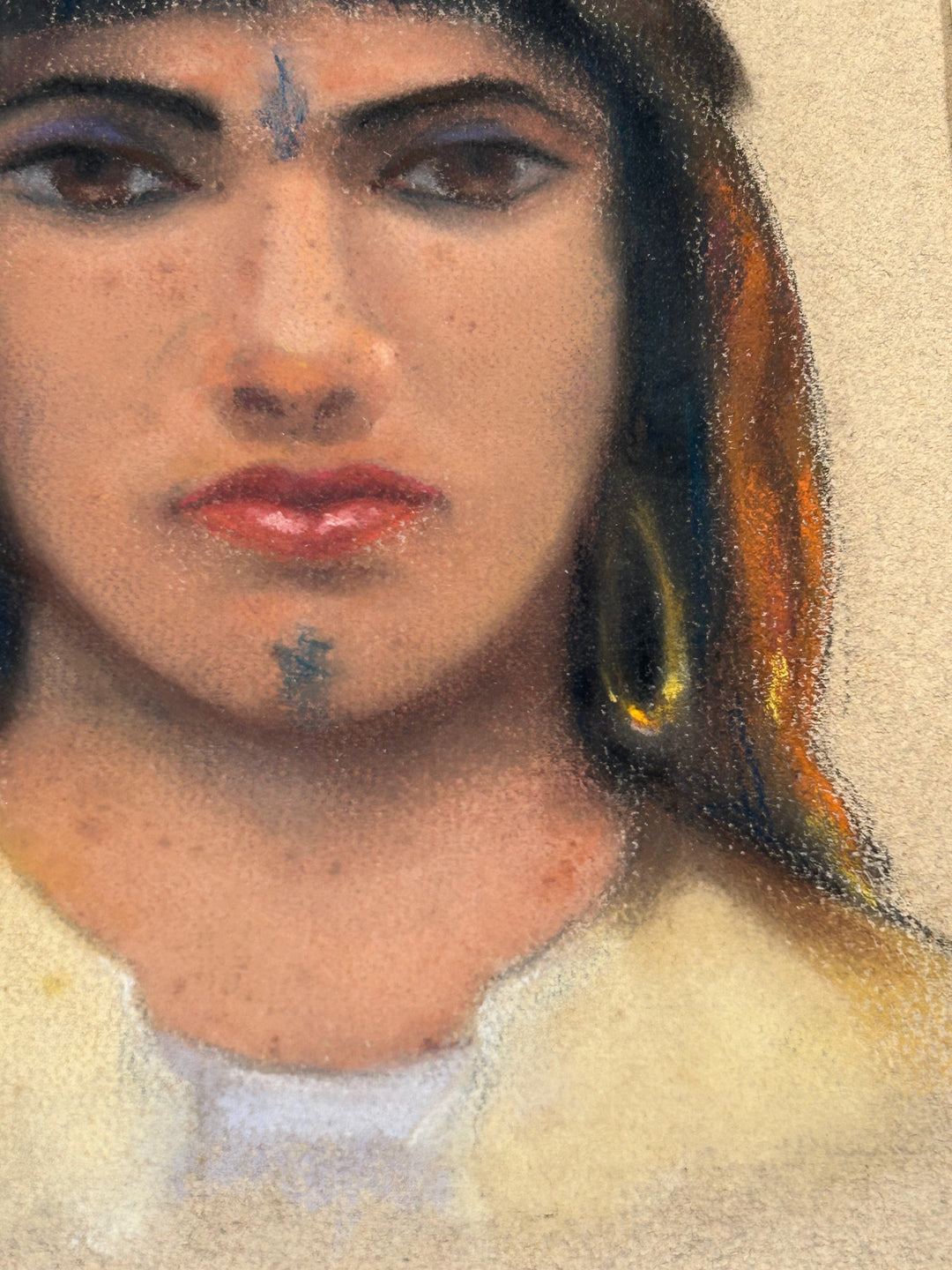 Oriëntaalse Dame – P. Agiostini / 32x40x3,5cm