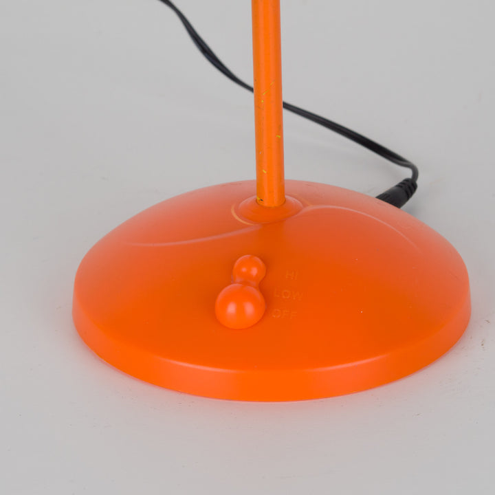 Ludieke oranje ventilator