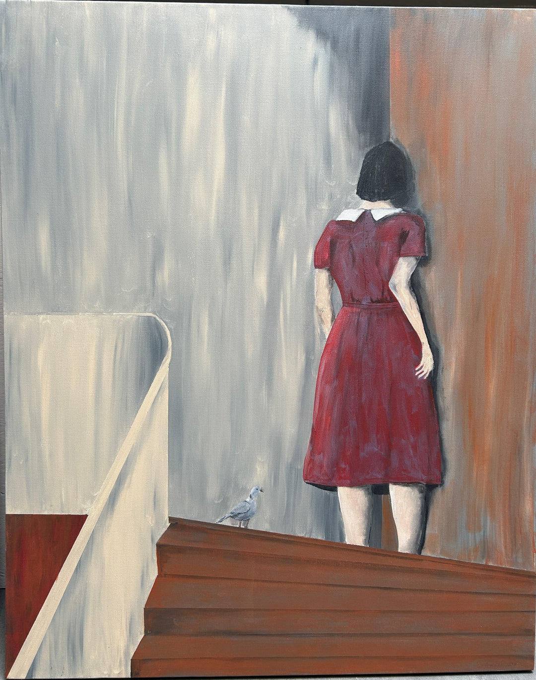 Schilderij "Silent Encounter" – 120 x 100 cm | Atelier S.