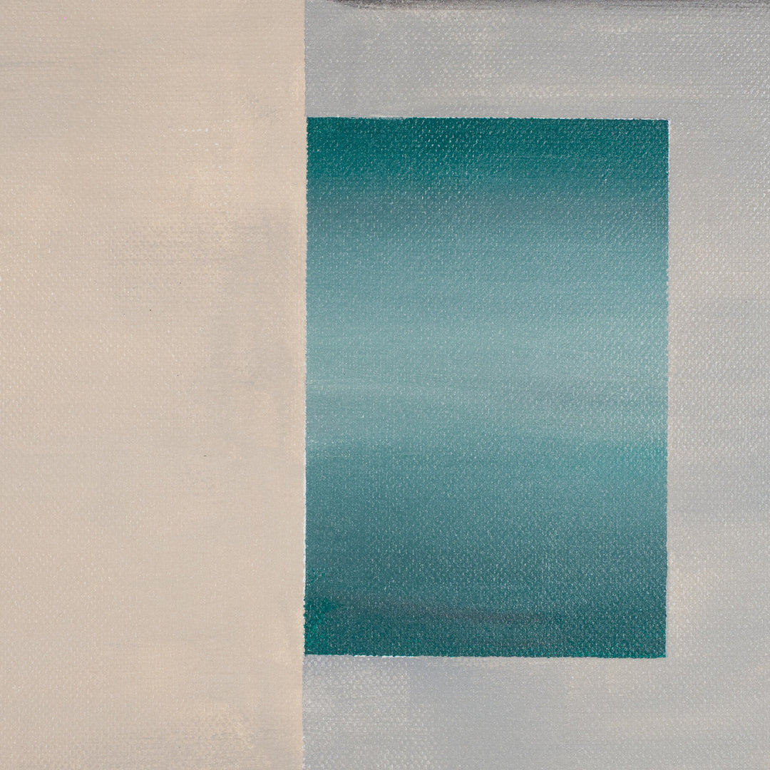 Subtiele verstilling – schilderij van Atelier S - 80x80,5cm