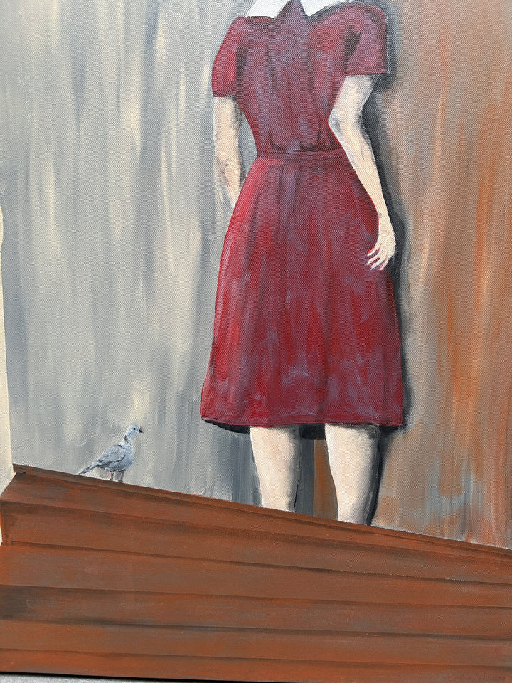 Schilderij "Silent Encounter" – 120 x 100 cm | Atelier S.
