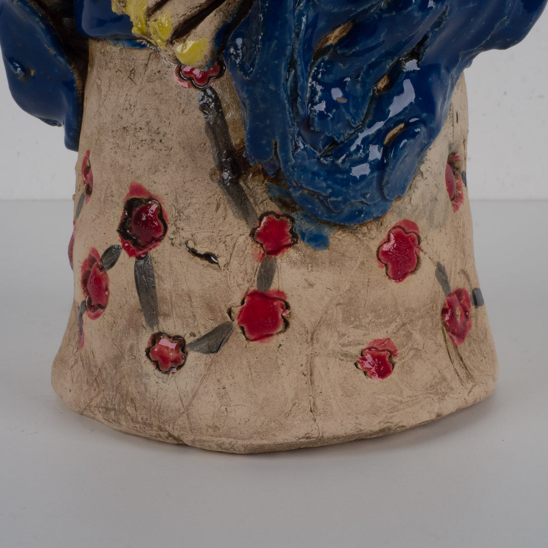 Keramisch Beeld Japanse Vrouw / Geisha – 14 x 12 x 32,5 cm
