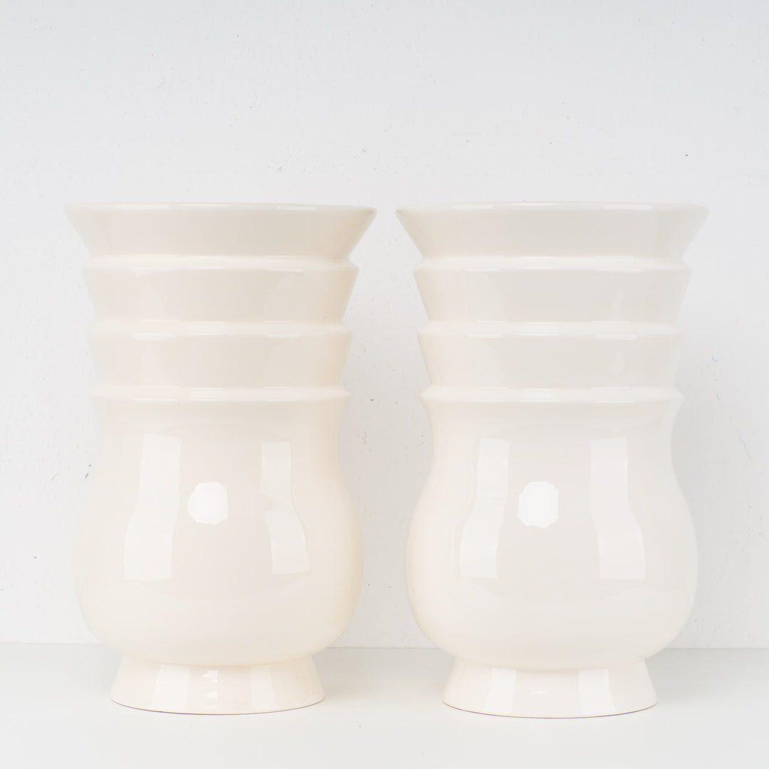 Siervaas in geglazuurde keramiek – Royal Boch