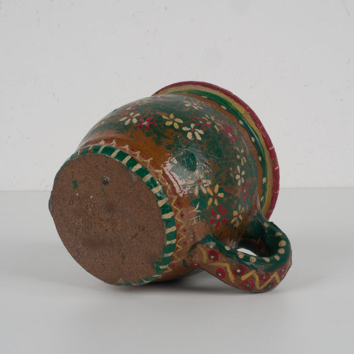 Hand-painted earthenware cup – 1954