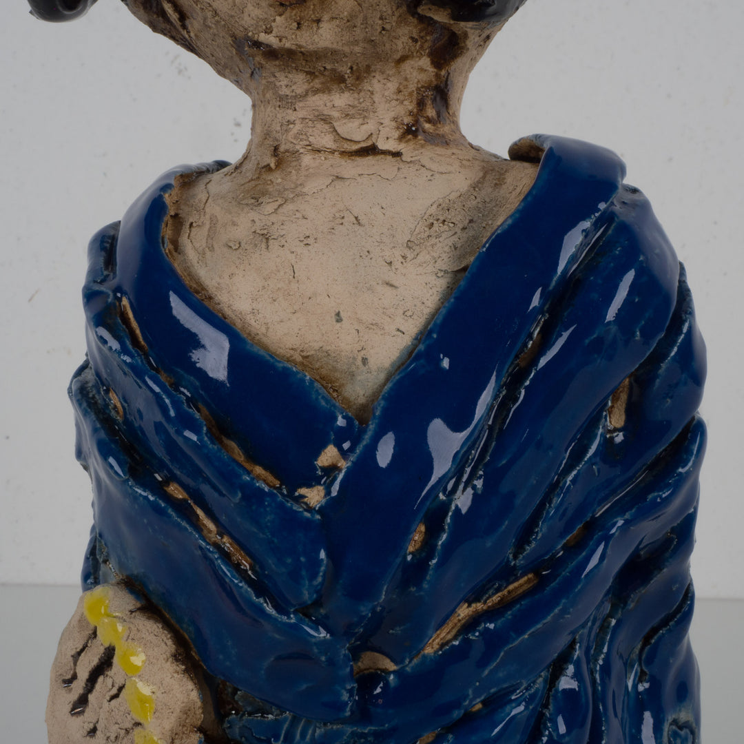 Keramisch Beeld Japanse Vrouw / Geisha – 14 x 12 x 32,5 cm