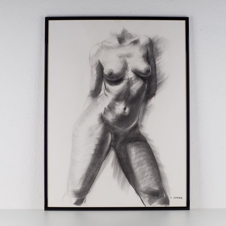 Irénée Duriez – Tekening van een naaktvrouw