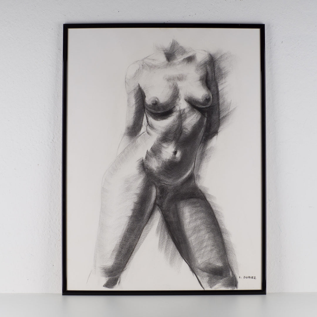 Naakt in beweging – schilderij Irénée Duriez