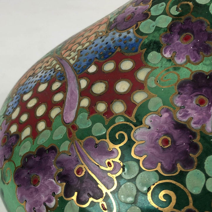 After an Art Nouveau example - glass Spanish vase